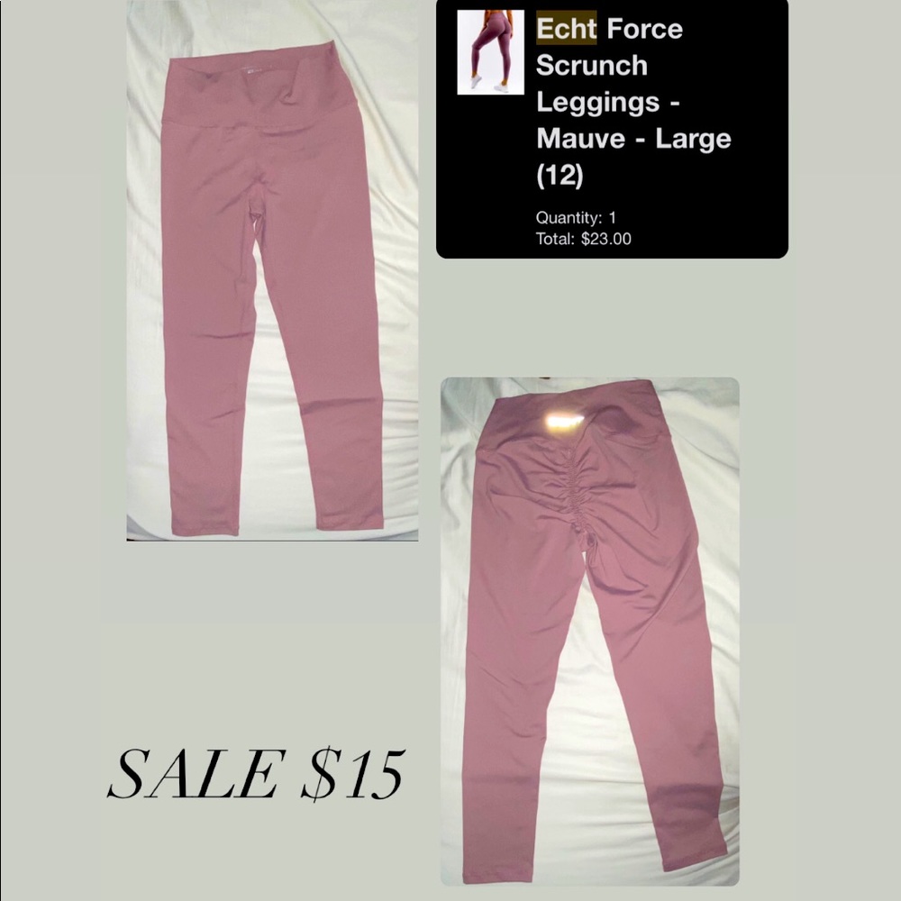 Echt scrunch workout leggings